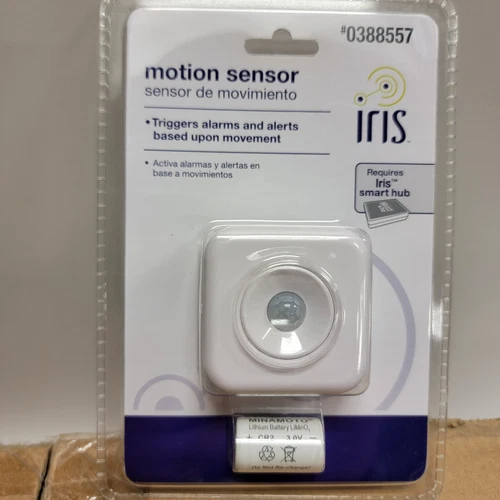 NEW SEALED - ORIGINAL - Iris Alarm Motion Sensor Model #MOT901 Item # 0388557