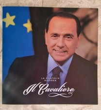 2024 Bolaffi Folder Filatelico Cavalier Silvio Berlusconi con francobolli