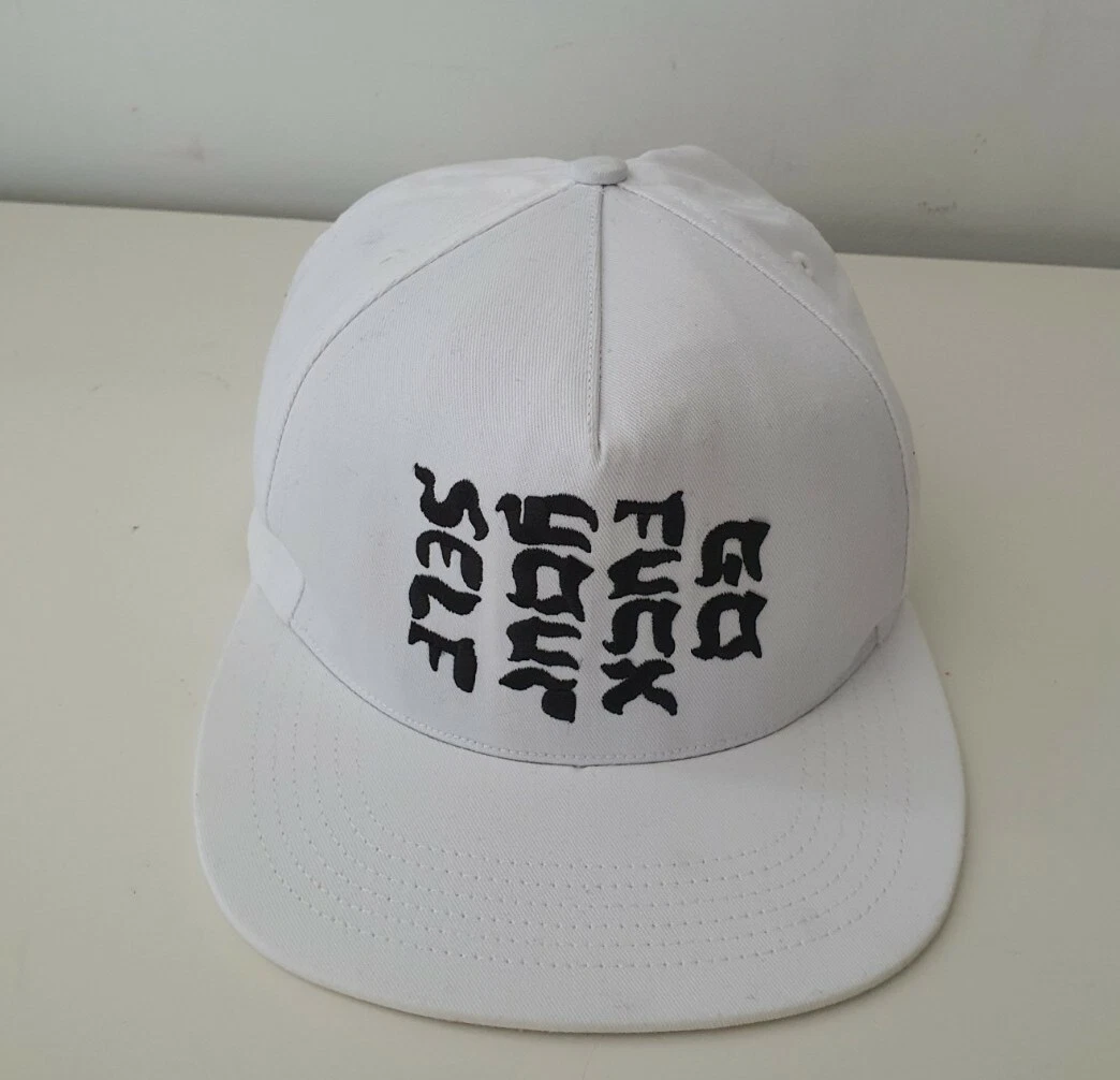 SS17 Supreme Go Fuc k Yourself 5 panel white cap hat