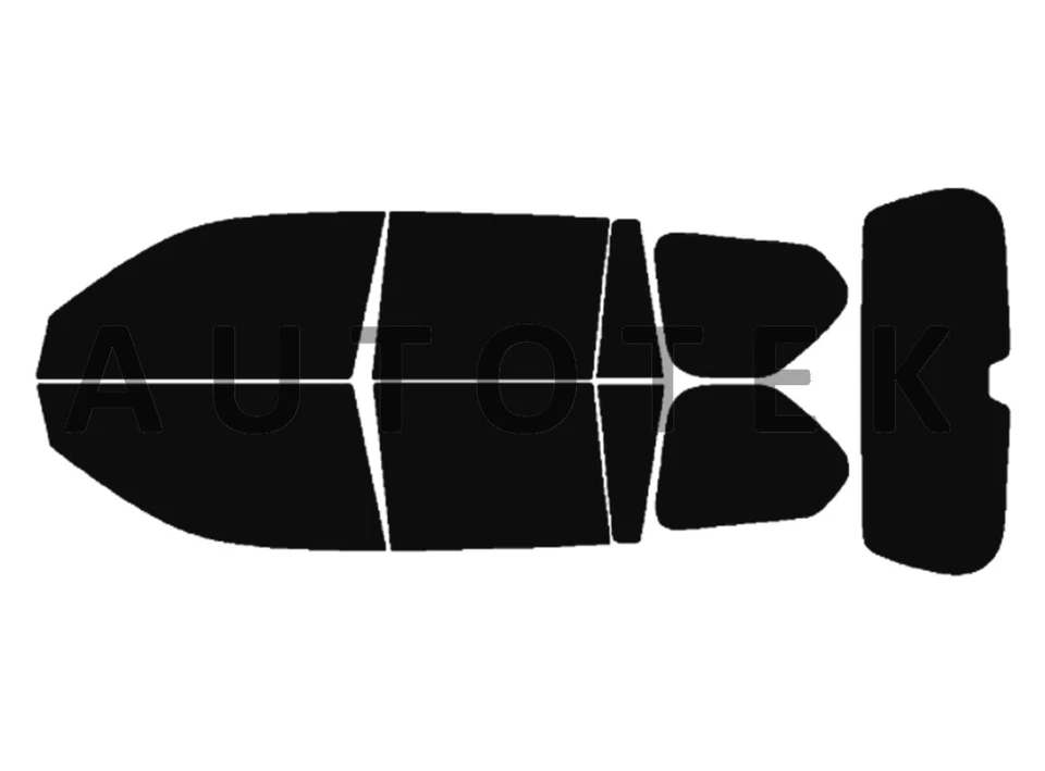 Película de ventana precortada para todos los lados CORTE POR COMPUTADORA cualquier tono de tinte para Lexus GX460 2010-23 Foto 2 de 4