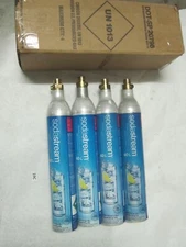 SodaStream Soda Stream CO2 Cylinders 60L Lot of 4 Used Empty