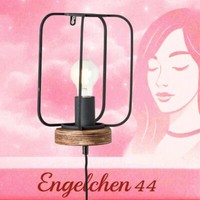 Wandleuchte Wandlampe E27 Leuchte Antik Holz Schwarz Brilliant Leuchten Tosh