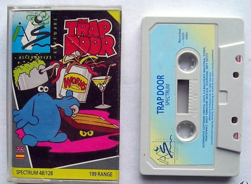 Sinclair ZX Spectrum 48K Game - THE TRAP DOOR - Alternative