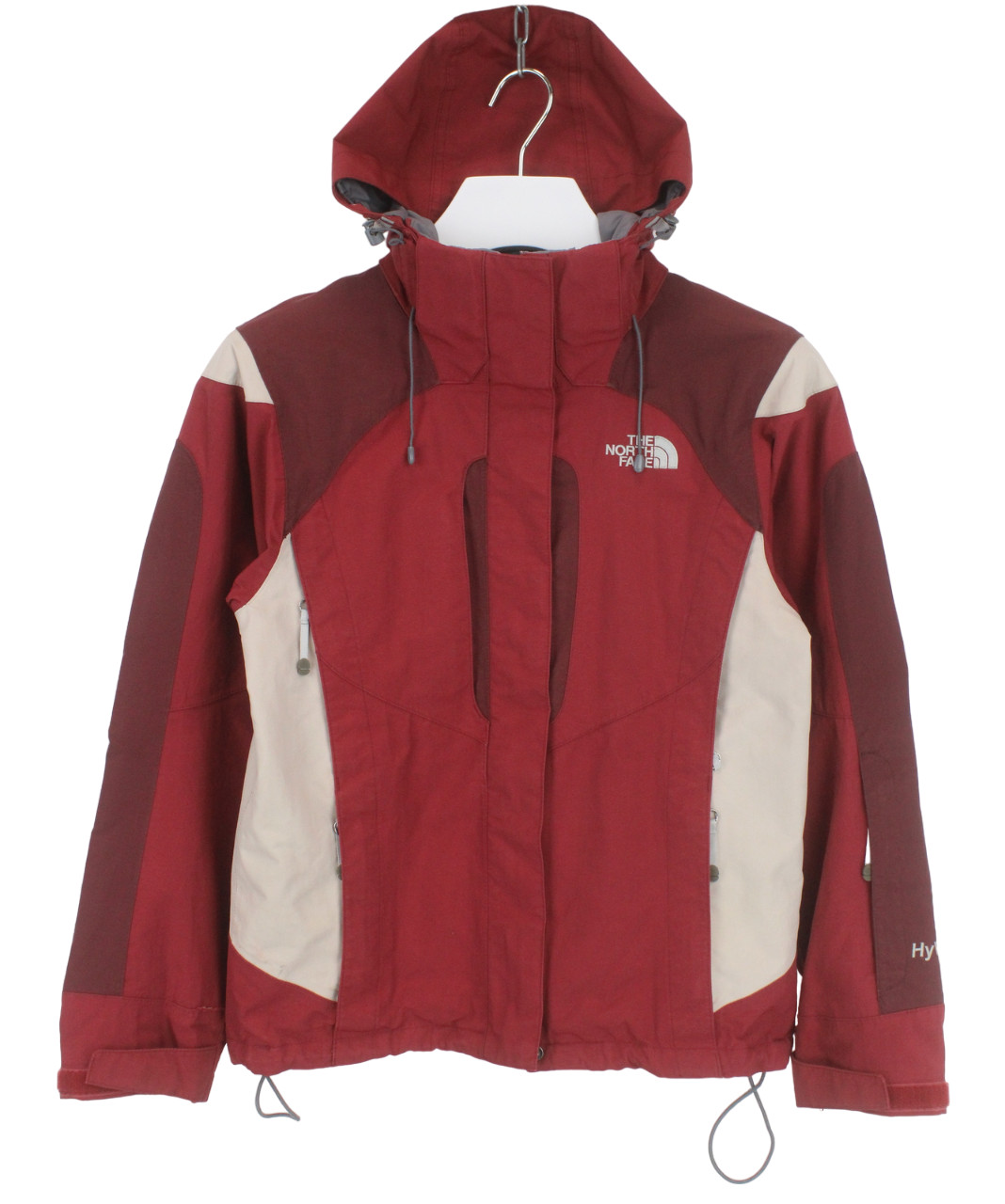 The North Face HyVent Chaqueta Mujer XS Nieve Polainas Capucha Malla Forro Tajos