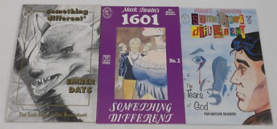 Something Different #1-3 FN/VF complete series with the Faqirs record - Wooga