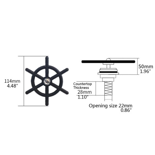 1 Pc Glass Rinser Steaming Pitcher Rinser for w/ Copper Nut Sealing Rubber Ring - Afbeelding 8 van 8