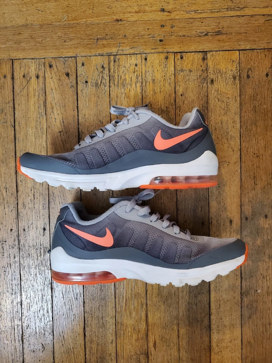 Interpersoonlijk Zorg Voorgevoel Nike Air Max - Women&#039;s Athletic Sneakers- Gray/White/Neon Orange -  Size 9.5 | eBay