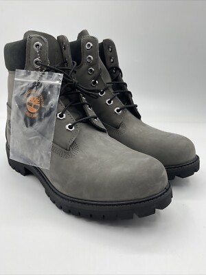 Timberland 6 In. Premium Boot Medium Grey Nubuck TB0A62BH033