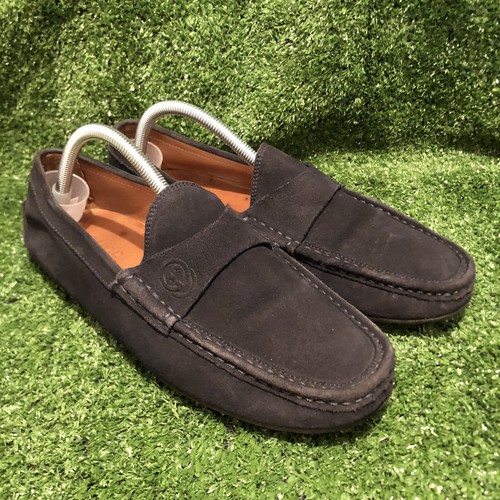 Gucci Mirosoft Grey Suede Embossed GG 