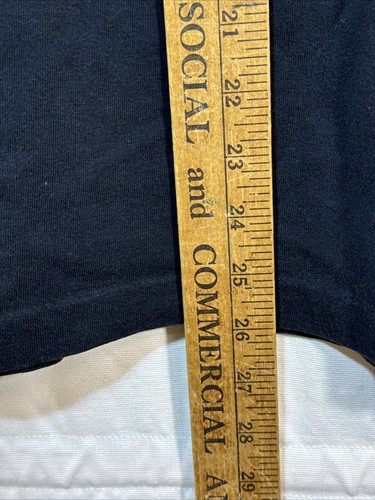 VTG Single Stitch Car T-Shirt ‘58 Impala Embroidered Anvil Made USA Round Neck L - Picture 6 of 12