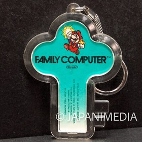Retro RARE! Super Mario Bros. Family Computer Acrylic Charm Keychain