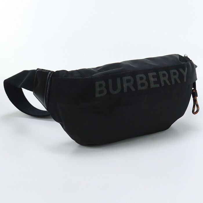 Used Burberry Belt Bag Body Bag 8025668 Black Rank A us 2 Men