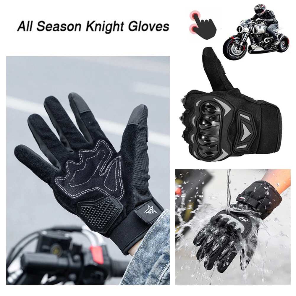 Racing Riding Gloves Full Finger Touch Screen Motorcycle Motorbike Winter Gloves