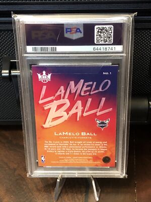 2020 Court Kings Lamelo Ball Rookie Exclusive PSA 10 | eBay
