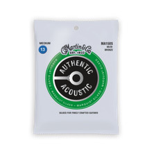 Martin MA150S Authentic Marquis Silked Acoustic Guitar Strings Medium 13-56