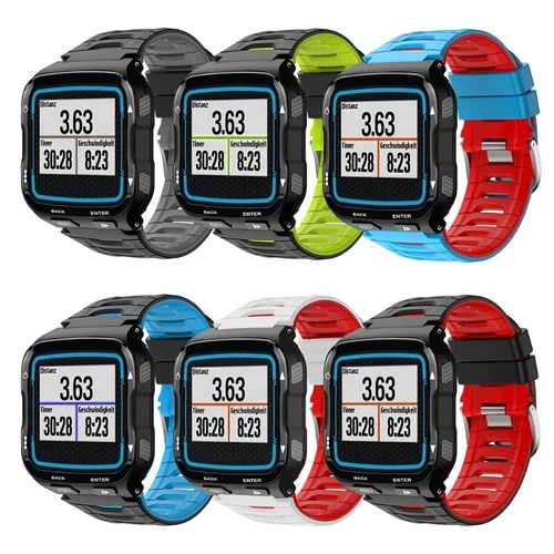 Cinturino Cintura per Garmin-Forerunner 920XT Braccialetto Silicone Durevole - Foto 17 di 23