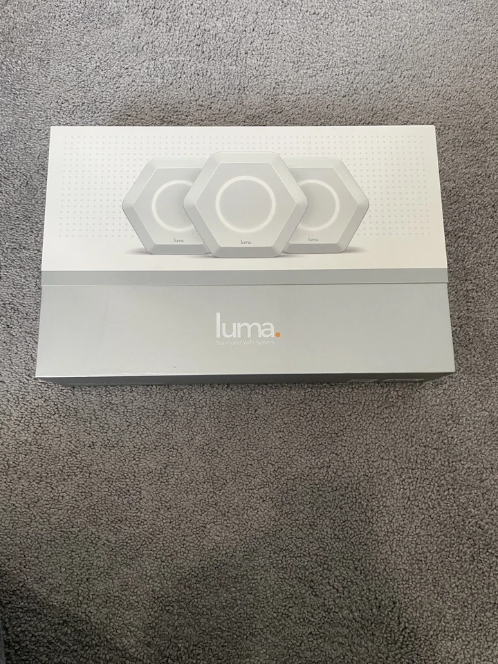 LUMA Intelligent Home Surround WiFi System White 3 Units - Image 3 of 3