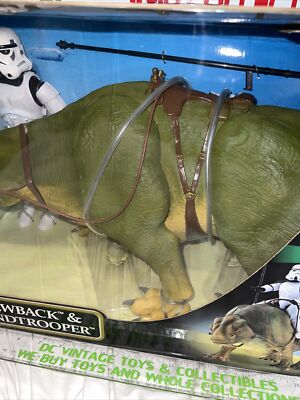 SF・ファンタジー・ホラー 00'Hasbro/12inch DEWBACK & SANDTROOPER 2000 Hasbro Star Wars Action Collection DEWBACK