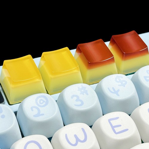 Jelly Pudding Key Cap Personalized Cross Shaft Mechanical Keyboard Key Cap Gifts - Photo 7/11