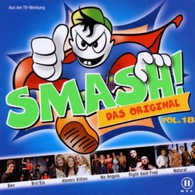 Smash! 18 (2002) Jeanette, Ben, No Angels, Right Said Fred, Mark 'Oh, Bro.. [CD]