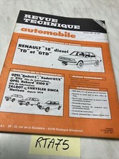 Revue technique Renault R18
