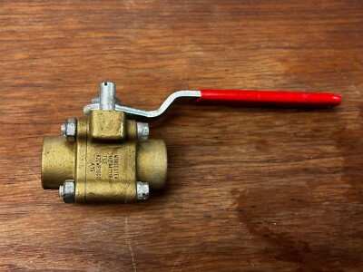 Flowserve Worcester 1/2'' 441116 Brass TSE R2CWP1000 A15 Threaded Ball Valve