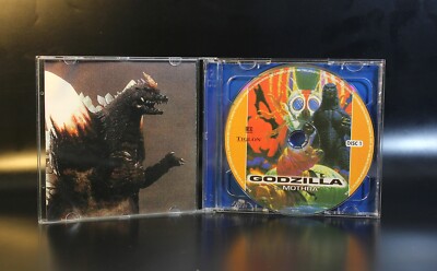 VCD Godzilla Movies Destroyah Mothra SpaceGodzilla Turkish Video