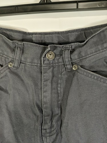 GAP KIDS Boys Gray Adjustable Waist Reg Fit Straight Leg Reinforced Jeans sz 12 - Picture 6 of 12