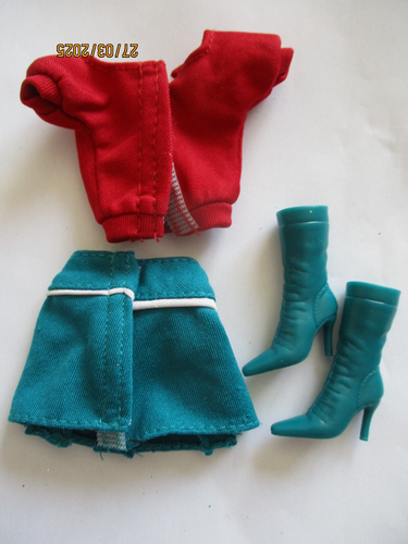 Tenue Fashion Avenue Pour Poupée Barbie - Réf. 26433-0580 - Occasion