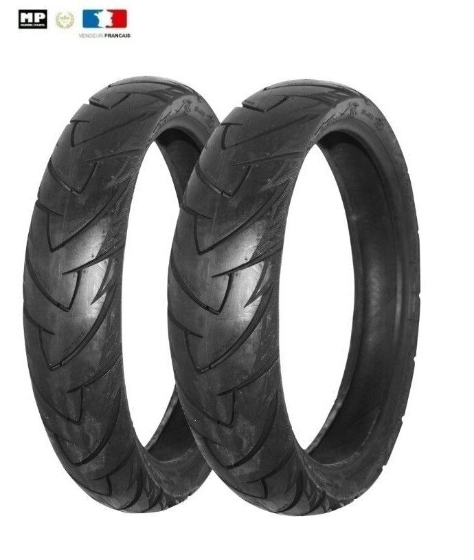 Pneu 100 80 17 Deli Samurai pour les trajets quotidiens en moto super motard 50