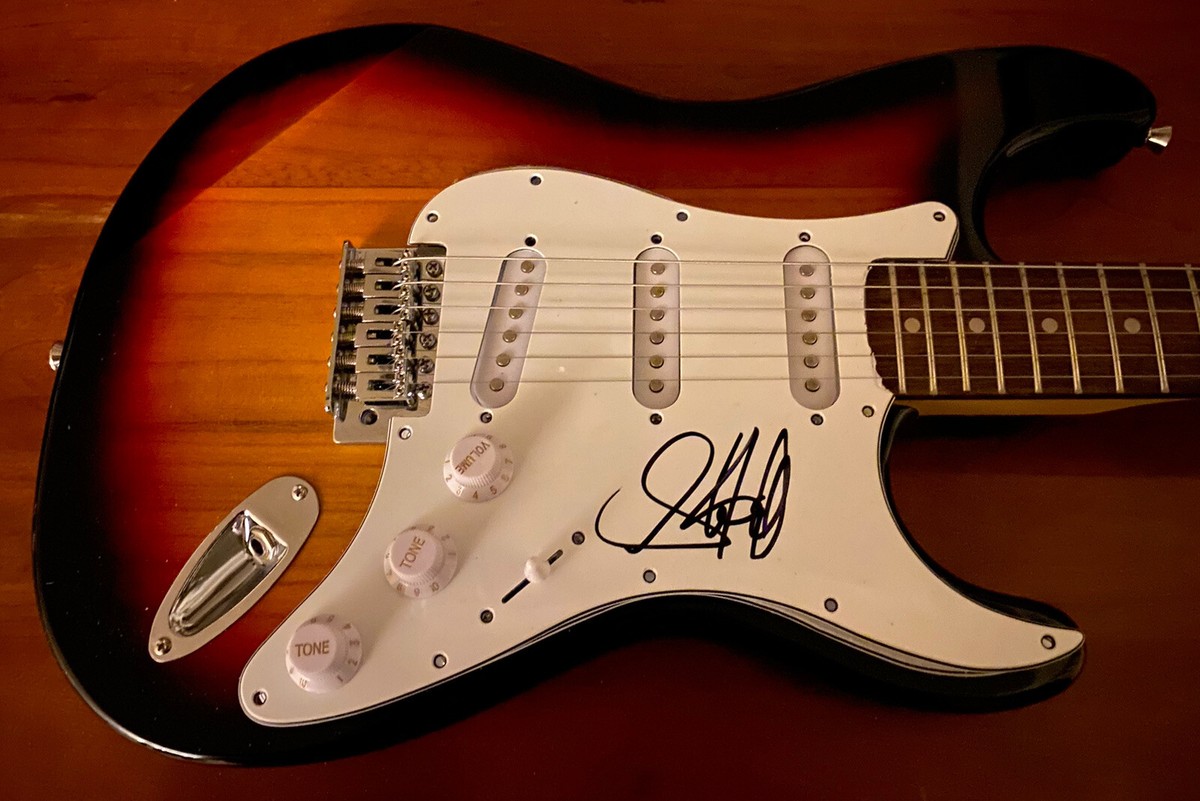 Steven Tyler signed guitar Aerosmith Proof | eBay