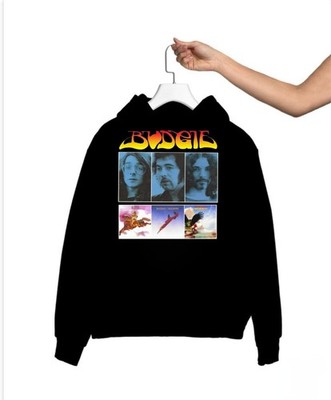 Budgie Band Albums Graphic Print Mens Unisex Sweatshirt Hoodie S M L XL 234XL