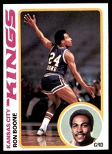 1978-79 Topps #49 Ron Boone Kansas City Kings Card