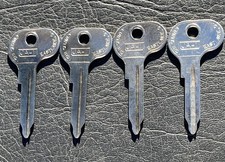 Key Blank Curtis JA-1 (JA1) KL2 J81J Lot of 4...