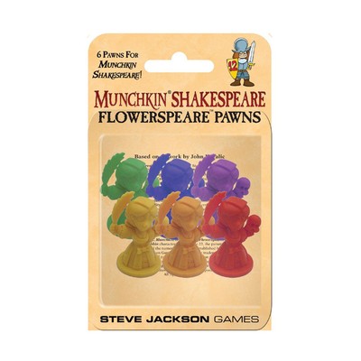 SJG Munchkin Munchkin Shakespeare - Flowerspeare Pawns New