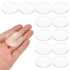 12 Pack Biconvex Lens, 41mm Dia. 180mm Focal Length Optical Lenses