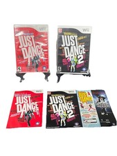 Just Dance, And Just Dance 2, Nintendo Wii, Free Shipping.