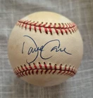 DAVID CONE Signed American League Baseball Autographed Mets Yankees