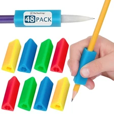 The Pencil Grip- Classic Triangle Grip, Pencil Holder, Ergonomic Writing Aid, Pe