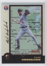 1998 Bowman Chrome International Refractor Mark Grudzielanek #49 6m1