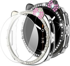 Case for Samsung Galaxy Watch 8 40mm 44mm Hard PC Cover Tempered Glass Film