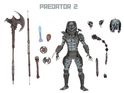 NECA - Predator 2: Warrior Predator Ultimate 7'' Action Figure