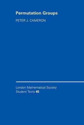 Permutation Groups by Peter J. Cameron (English) Hardcover Book