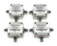 Lot of 4 Mini-Circuits ZFSC-2-2-S+ 2-Way Power Splitters 10-1000MHz 50Ohm SMA