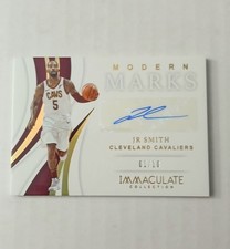J.R. Smith • 2018-19 Immaculate • Modern Marks • GOLD 1/10