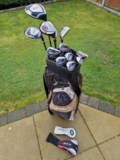 Full Set R/H Fazer Golf Clubs & Taylormade Bag Excel Cond See Full Desc