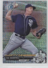2017 Bowman Chrome Prospects Mega Box Refractor Cal Quantrill #BCP55 1g9