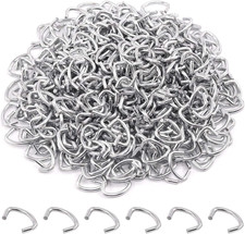 1000 Pcs 12 Galvanized Hog Rings Professional Upholstery Hog Rings