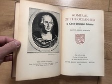 Admiral of the Ocean Sea (1942) Samuel Eliot Morison ? 1st Edition HC Maps