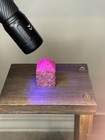 Tiny Ruby Honeycomb Crystal Tower UV Reactive — photo 5